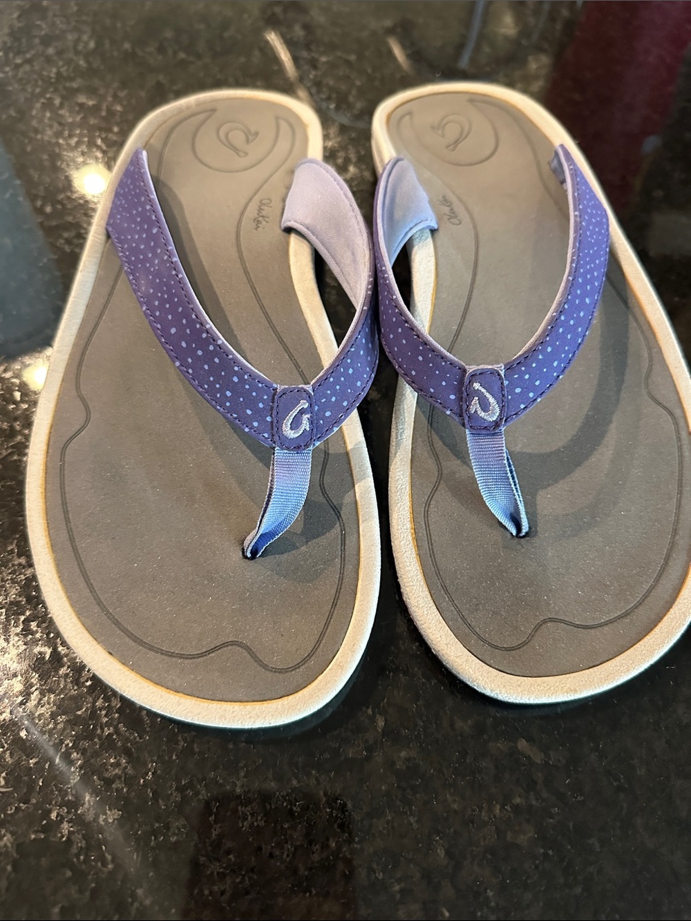 Purple Women’s Flip Flop Sandals - Casual Comfort